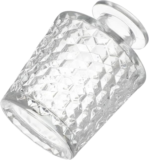 Glassdiffuserflasker påfyllbare klassisk form enkle å rengjøre dufttilbehør for bil og sminkebord