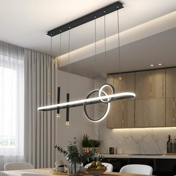 1-ljus 108cm LED Hänglampa Cirkeldesign Metall Modern