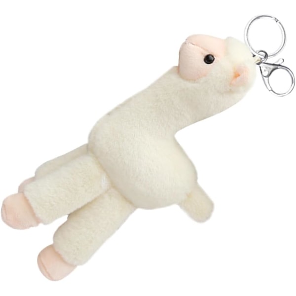 Alpaca Nøglering Vedhæng Kæde Kreativ Nøglering Zinklegering Taske Dekorationer Charm