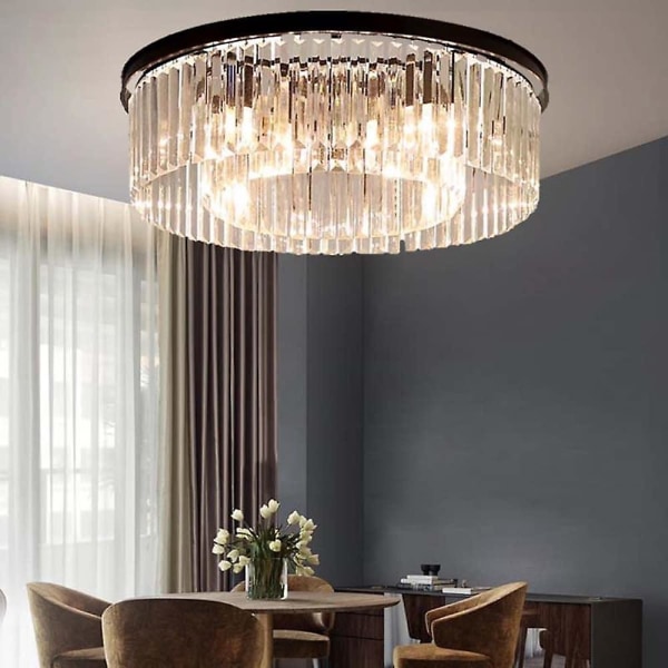 55cm Hängande Lykta Flush Mount Lampor Metall Mässing Klassisk