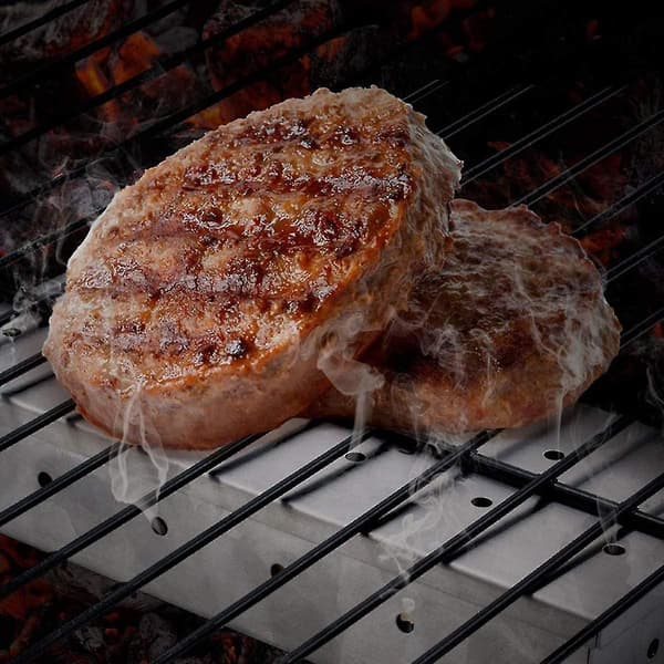 Træflis Rygerboks Rustfrit Stål Grill Røg Kødkasse