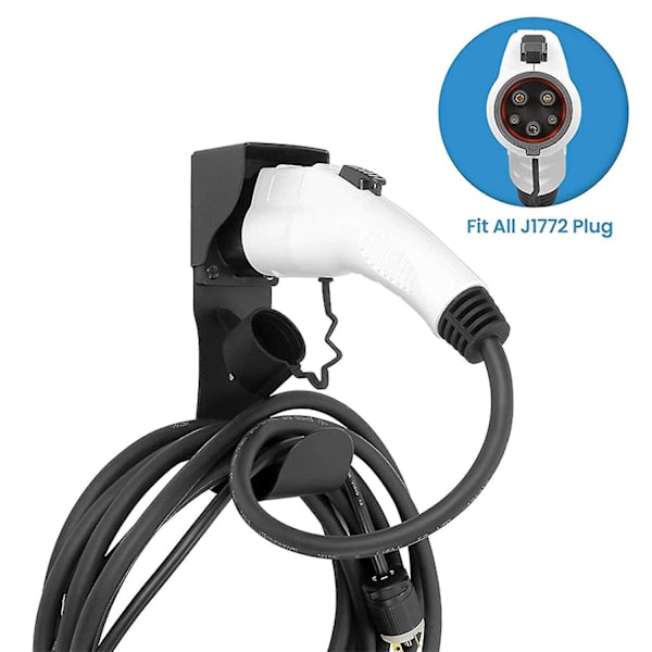 Kabelfastgørelse EV-laderdyse - Holster Dock J-krog