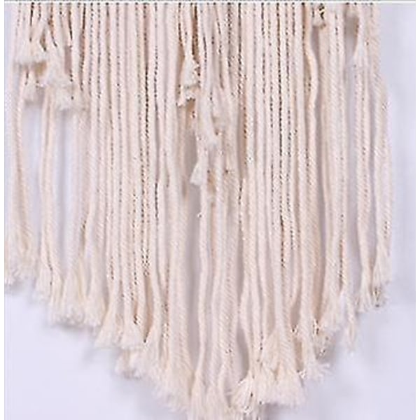 24x70cm Käsintehty Makramee-seinävaate Tapetti Boho Sisustus