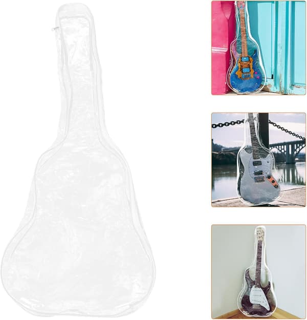 Elgitarrväska 1st Lättviktig PVC Elegant Snygg Professionell Gitarrskydd Långvarigt Skydd