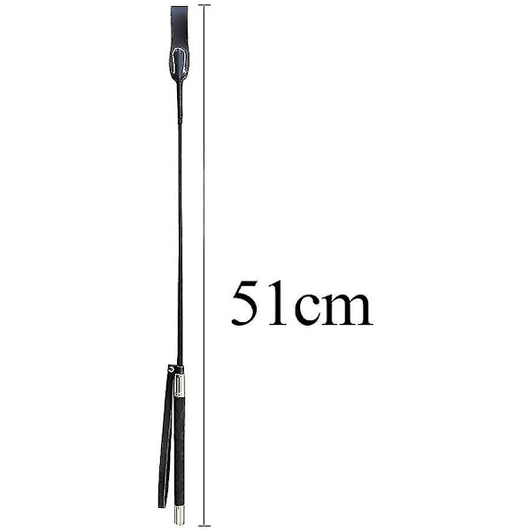 51cm Hestepisk Ridning PU Lær Ridekonkurranse Trening