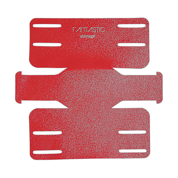 Vandafvisende Foldbar Kurv Bakke Æske Organizer Til Kommoder Toilet Topper Counter Red