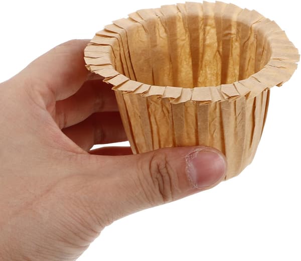 30 st stora gyllene muffinsformar av oljepapper