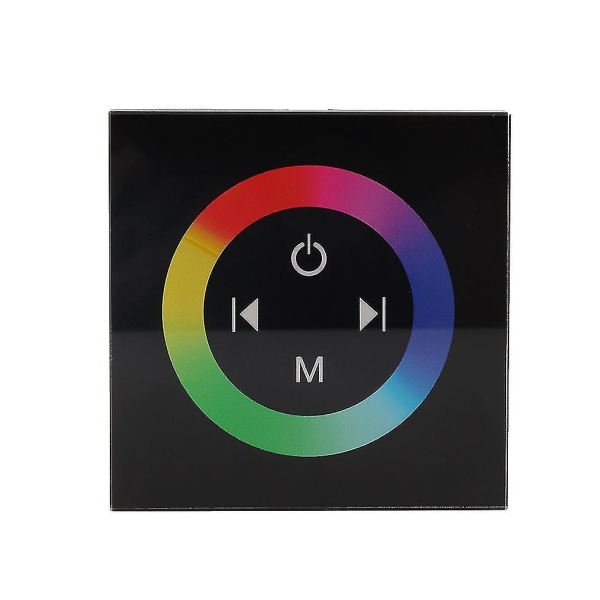 86 Hjemmevegg RGB LED Berøringspanel Kontroller Dimmer