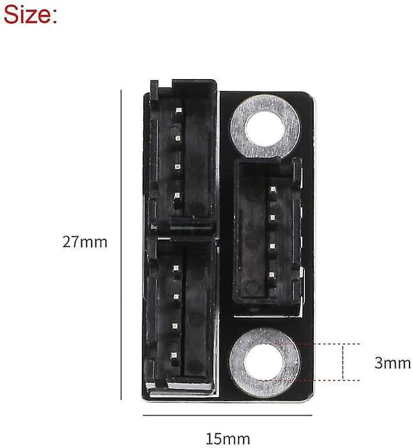 4 stk 3D-skriver Dobbel Z Stepper Motor Parallellmodul