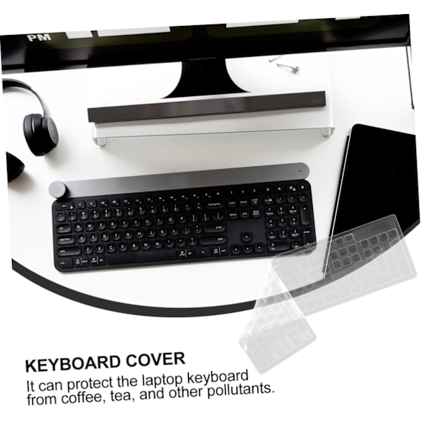 3 stk. Tastaturbeskytter Laptop Tastatur Covers Tastatur Bakke Outlet Computer Tastatur USB Keypad