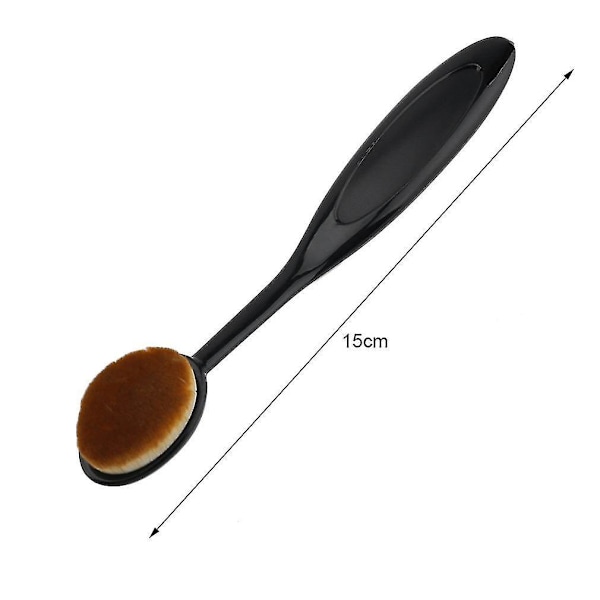 Kosmetisk Makeup Rougepulver Tandborste Foundationborste
