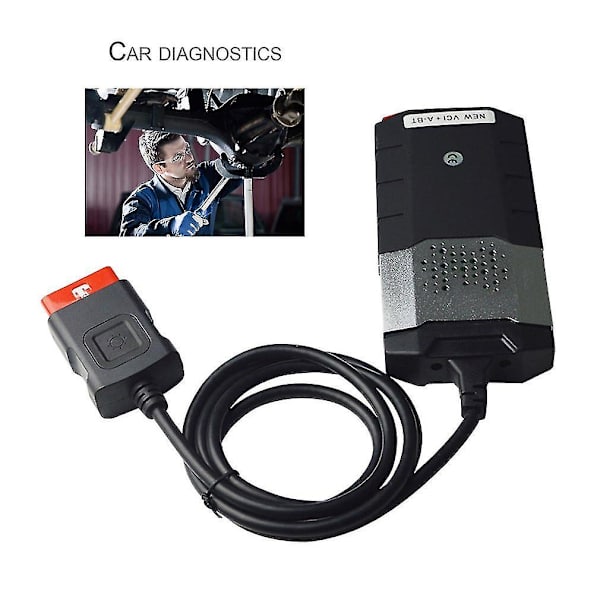 Langaton Bluetooth-yhteys - Yksilevyinen vihreä diagnostiikkatyökalu