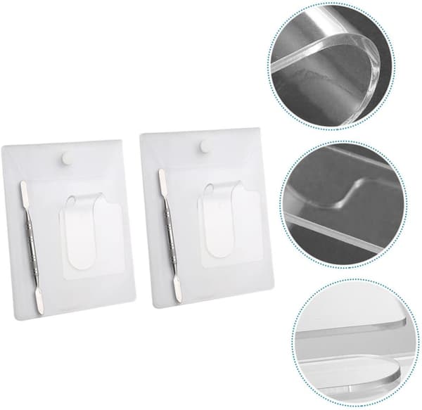Makeup Mixing Palettes Letvægts Ergonomisk Design Akryl 2 stk