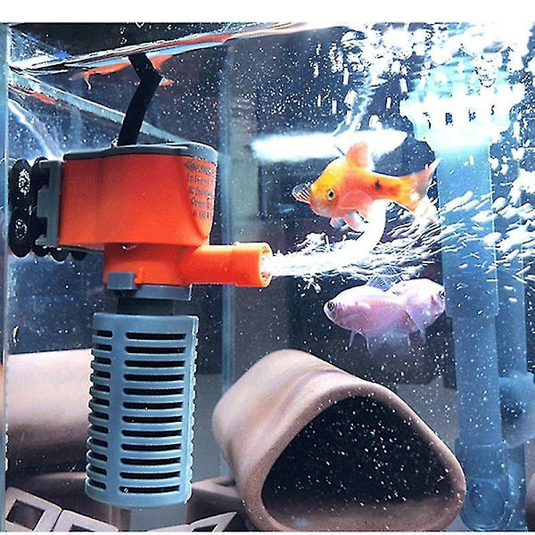 3W 5W Mini Neddykbarfilter for Akvarium Internt