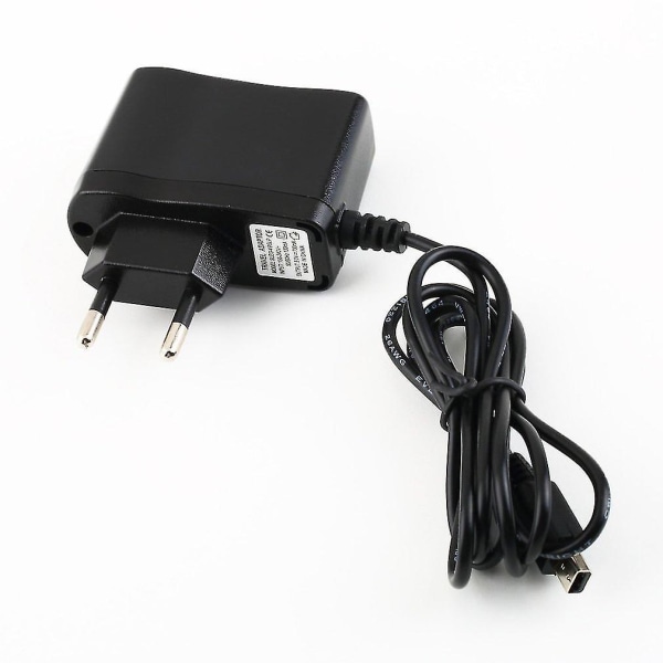 Reiseladeradapter AC Strøm EU for Nintendo 3DS