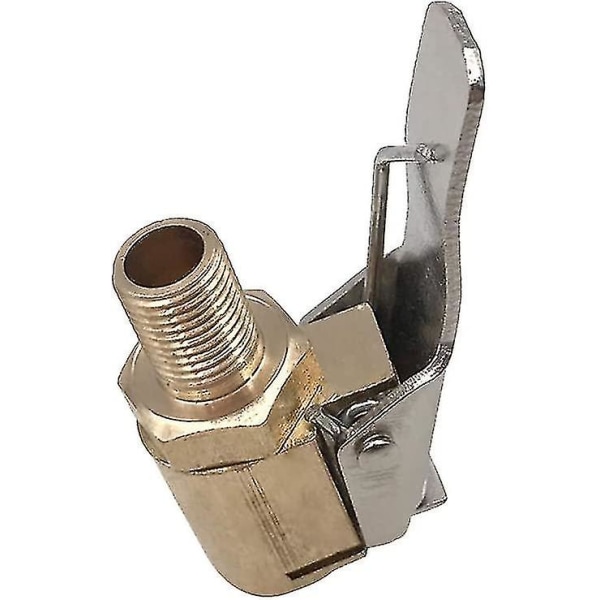 Däckpumpmunstycke för bil, luftchuck, hjulpump, däckventil, inflator, klämma, adapter