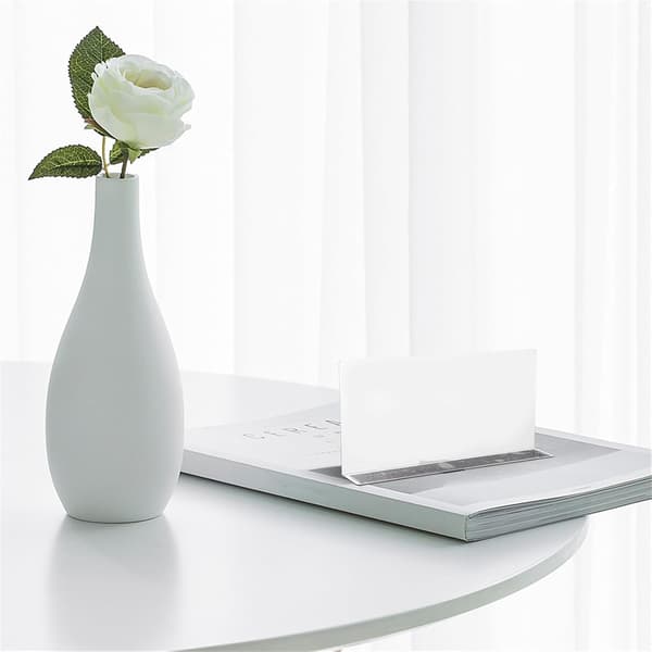 3st PVC L-formade hyllavdelare magnetband för inomhushyllorganisation