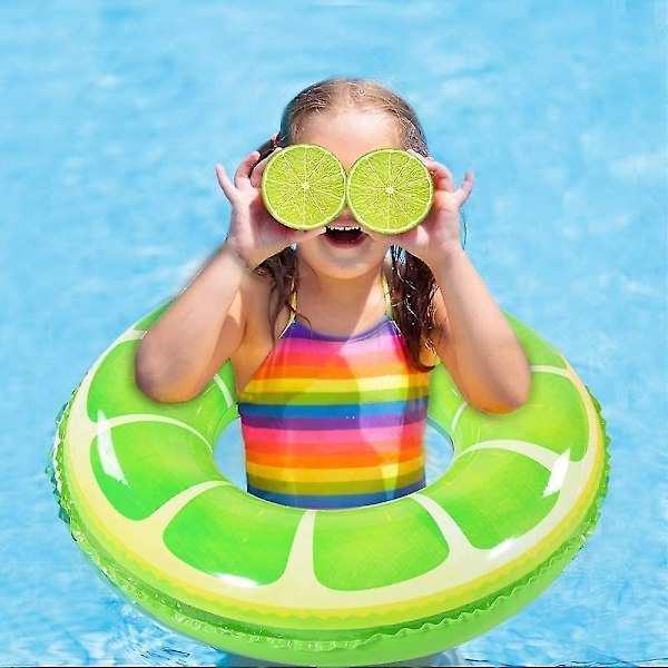 3 st Simrings + 1 Strandboll Uppblåsbar Pool Float