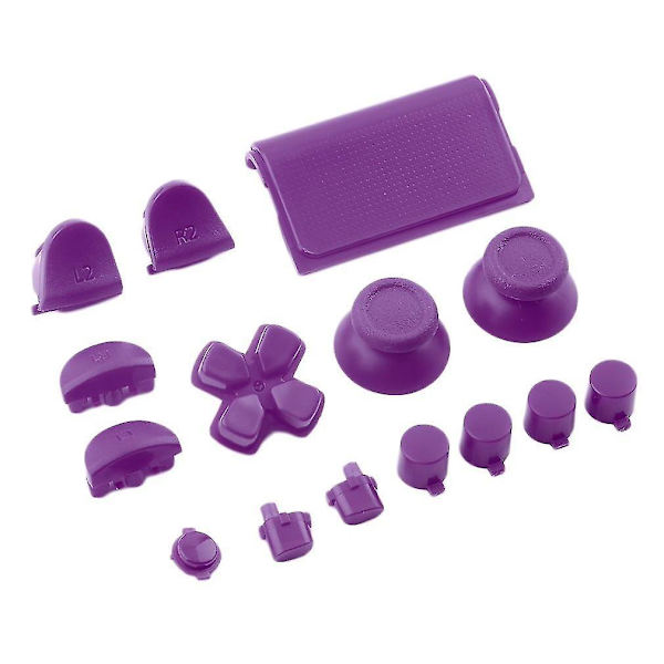 Erstatningsknapper Mod Kit for PS4 Playstation 4 Solid