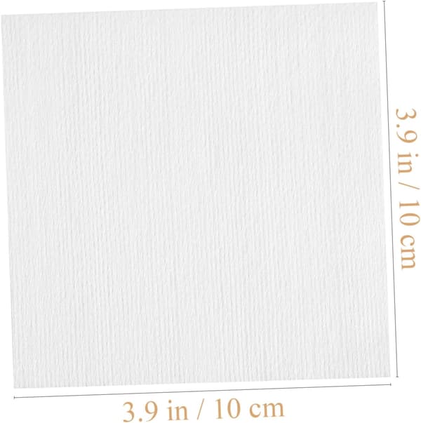 Sminkefjernerputer Ansiktsrenseputer Ikke-vevd stoff 400 stk 10x10 cm