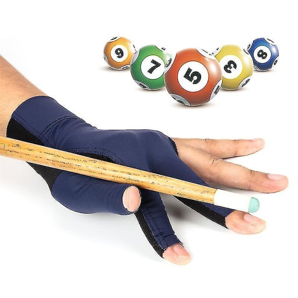 Three Finger Leaky Billiard Gloves, Billiard Gloves Are Non-slip Wearable And Breathable-yuhao