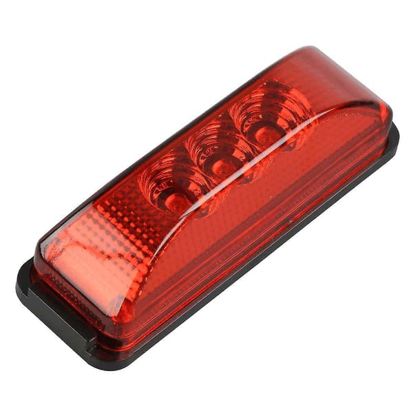 12v LED Sidemarker Blinklys til Bil Lastbil Trailer (rød) (2 stk)