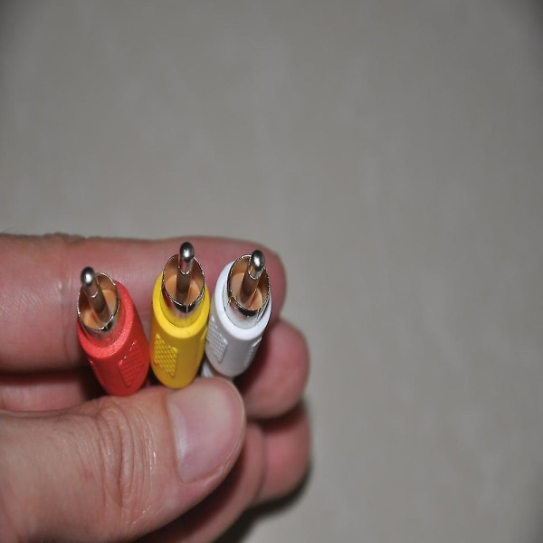 USB till RCA-kabel USB2.0 hane till 3 RCA-hane konverterare