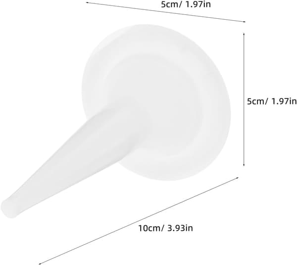 20 st plastfogmunstycken applikatorspetsar flexibla tätningsmedelsförlängare