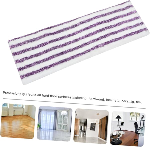 Erstatningsputer for moppehode i mikrofiber, vaskbare
