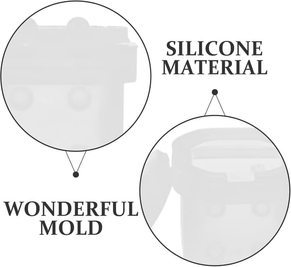 DIY harpiks terning silikonform for håndverk krystall epoxy terningfremstillingsform