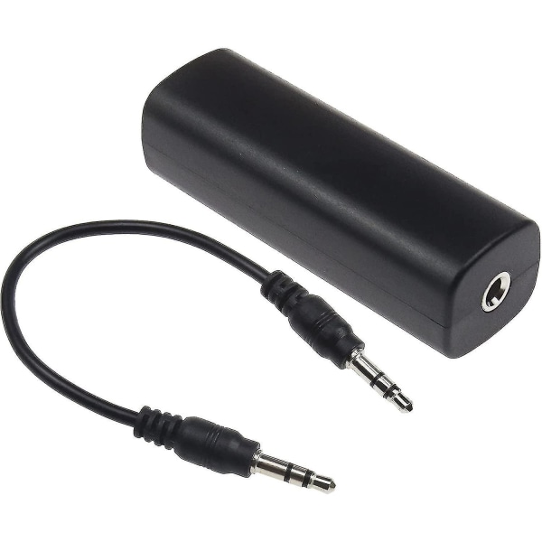 Jordingssløyfe-støyisolator for bilaudio/hjemmestereosystem