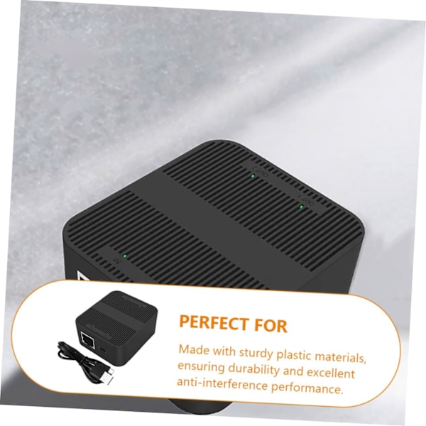 100 Mbps Ethernet Splitter 1 til 2 Nettverk Splitter Rask Dataoverføring