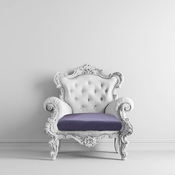Rutete polyester sofapute trekk Hjemmesofa trekk Rynker ikke Dekor