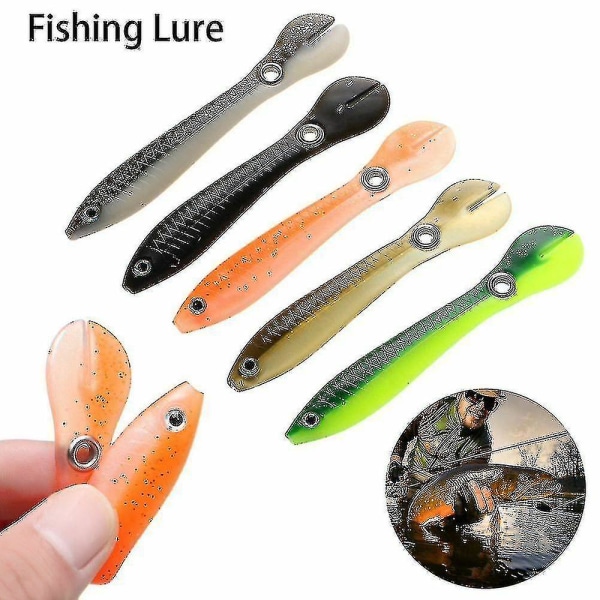 Bionic Fish Fishing Lure Fish Tools Soft Swimbait Fake Bait Fishing Tackle Stcyv A-yuhao