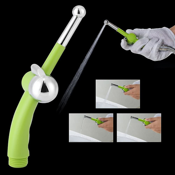 Toalettbad Bidet Spray ABS Graviditet Handdusch/Bebisdusch Bidet Hygien (grön)