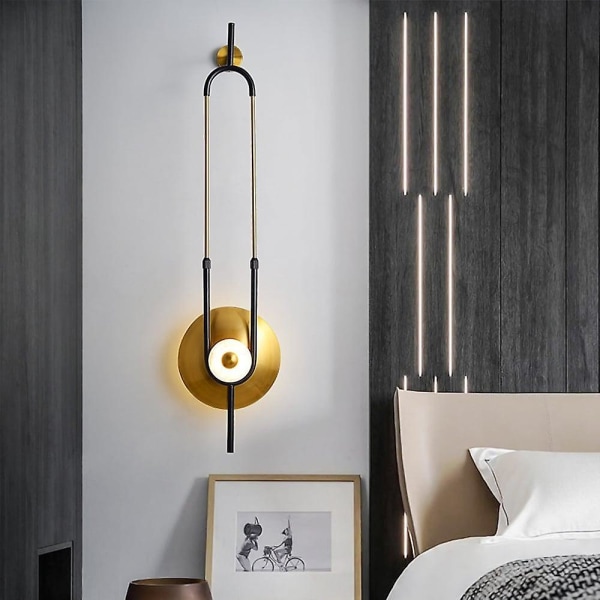 Moderne LED væglamper Soveværelse Spisestue Jern 20 W