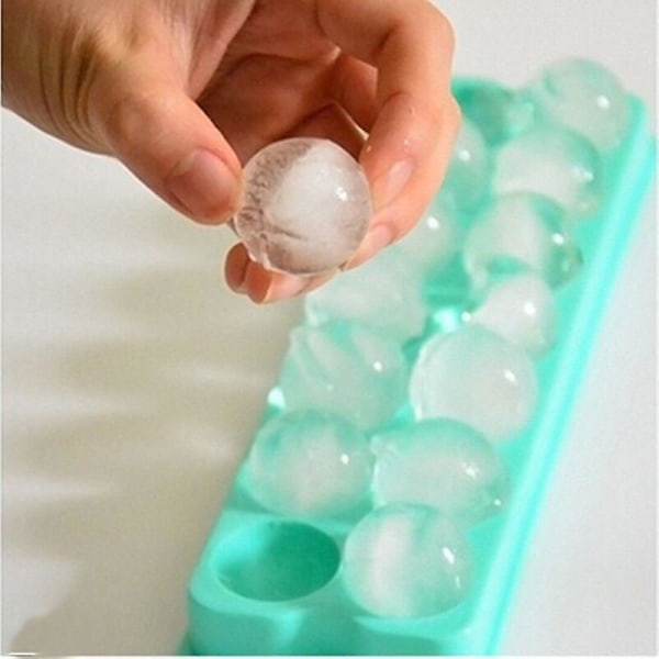 Random Color Round Ice Moulds Diy Creative Ice Maker