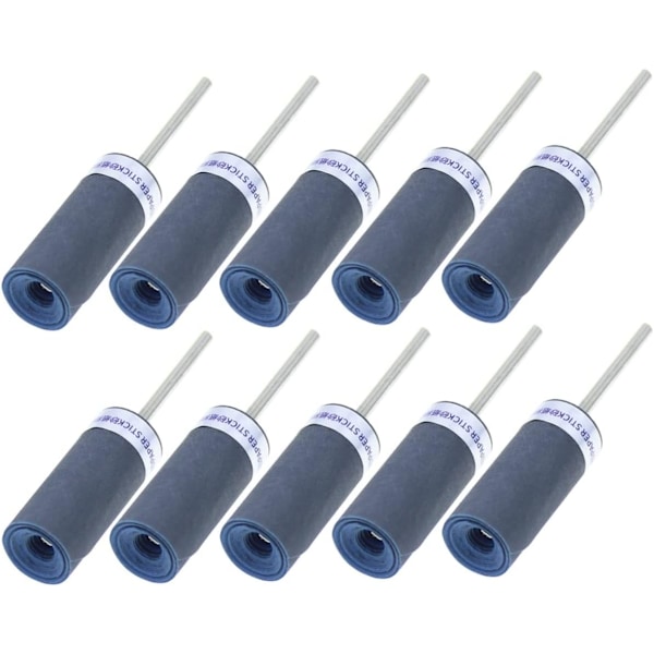 Poleringsslipstift 10 st Sandpapperspinnar för smycken 240 Korn Robust Material för Metallpolering
