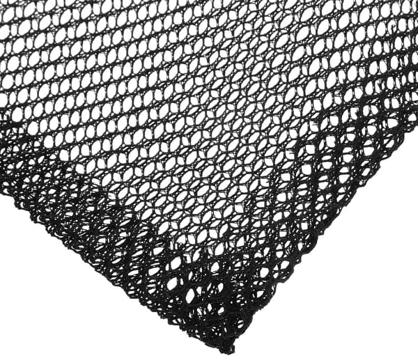 10 stk. sorte netposer med snoretræk 10x15 cm multifunktionelle åndbare opbevaringsposer i polyester