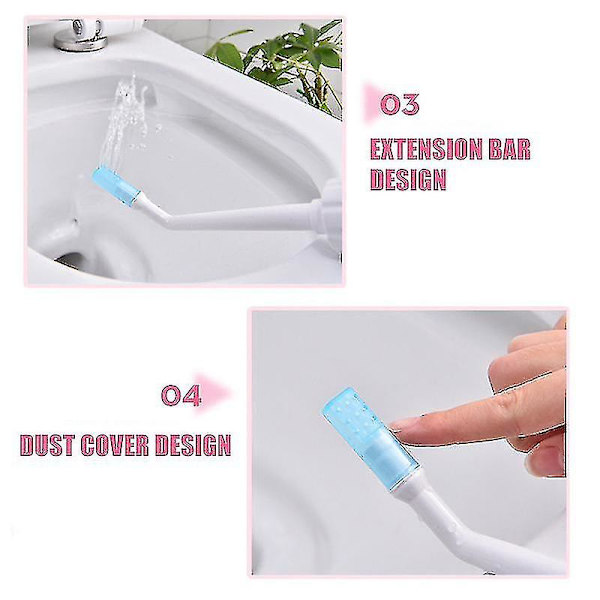 Bærbar håndholdt bidet flaske spraydyse til udendørs rejse anal rengøringsværktøj