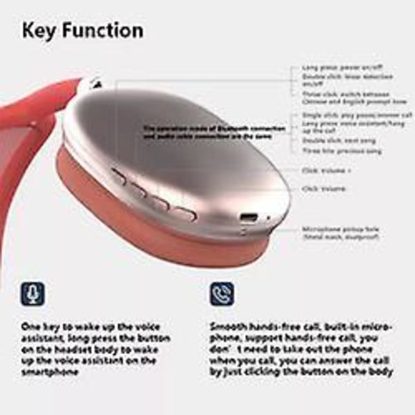 P9 Bluetooth-headset Mobiltelefon Trådlöst Huvudbärande Bluetooth-headset green