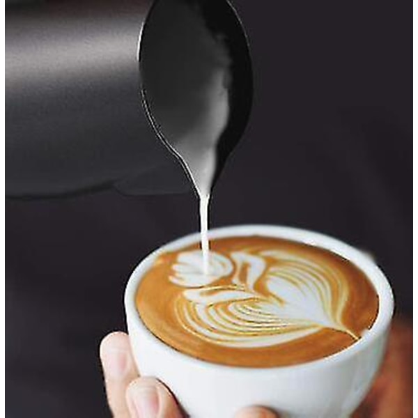 Stål mælkekande Espressokopper Barista Kaffeskummende kande