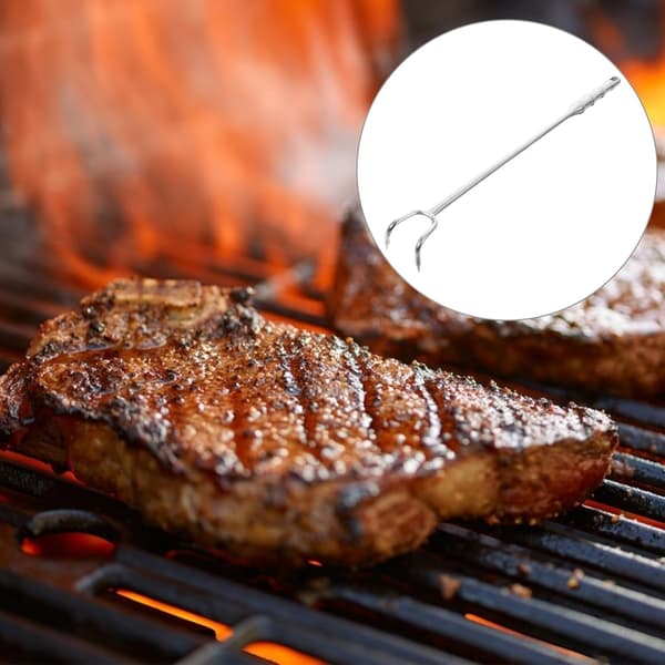 Köttvändarkrok 304 Rostfritt Stål Matvändare Grillkrok för Kött