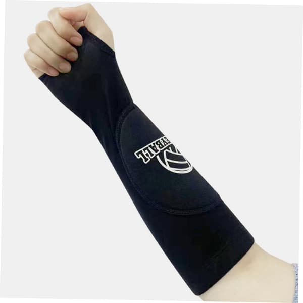1 par volleyball-armærmer Kompressionsstøtte til sportstræning Åndbart elastisk design