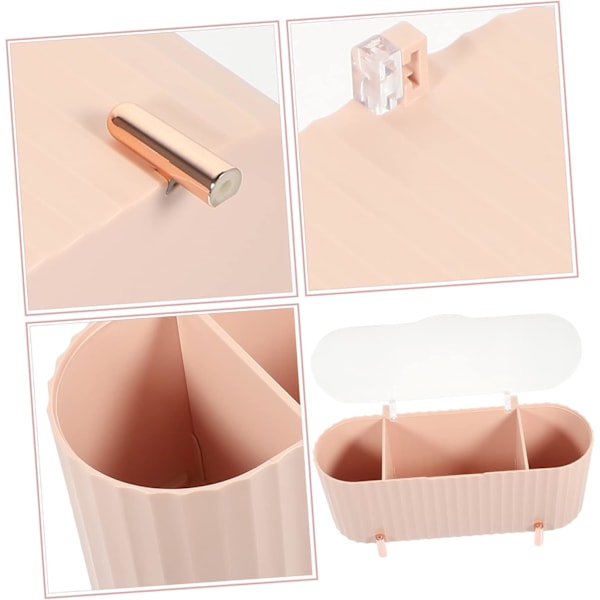 Æske Kosmetik Opbevaringsboks Makeup Beholdere Kosmetik Display Cases Makeup Svampeholder