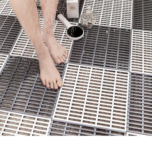 Brusebadsmåtte Toilet Badekar Vandafvisende Måtte 20x20cm