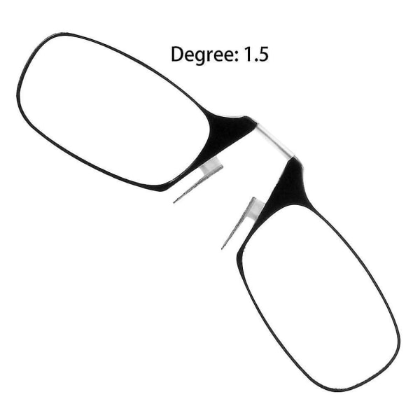 Mini Clip Næseoptik Indfattede pung læsebrille