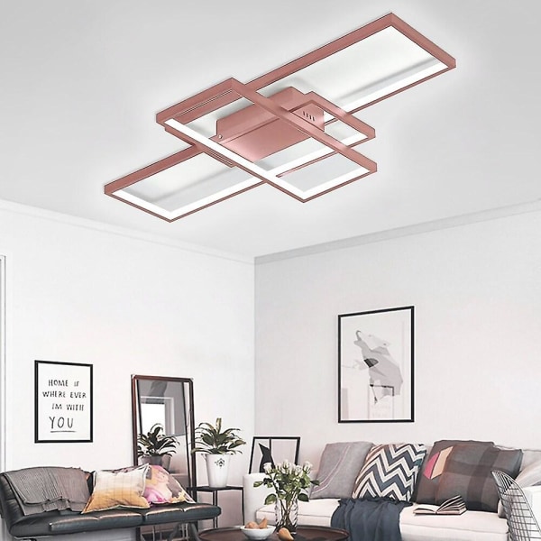 LED Taklampa Modern Geometrisk 90cm 3-ljus Linjär