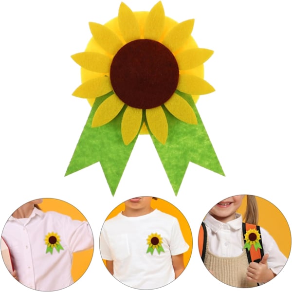Handgjort Corsage Tyg Brosch Kit