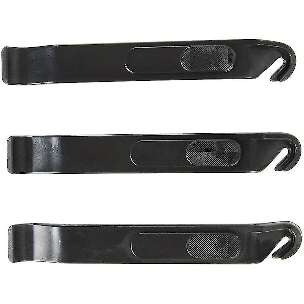 Plastdäckjärnsset 110 mm svart 3-pack